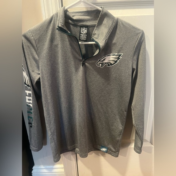 Team Apparel Other - Philadelphia eagles quarter zip shirt size 10/12